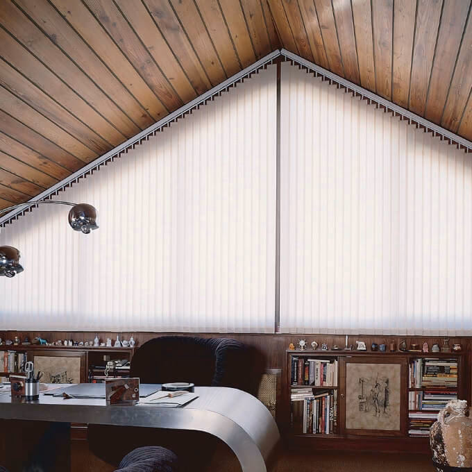 Persianas verticales PVC para comedor